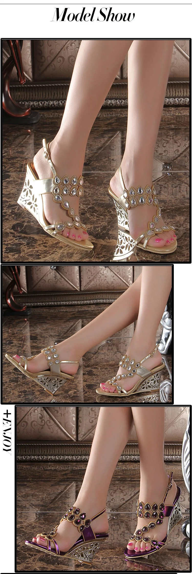 2016 New High Heels Wedges Sandals Most Comfortable Summer Shoes For Work Fashion Shoe Designers2
