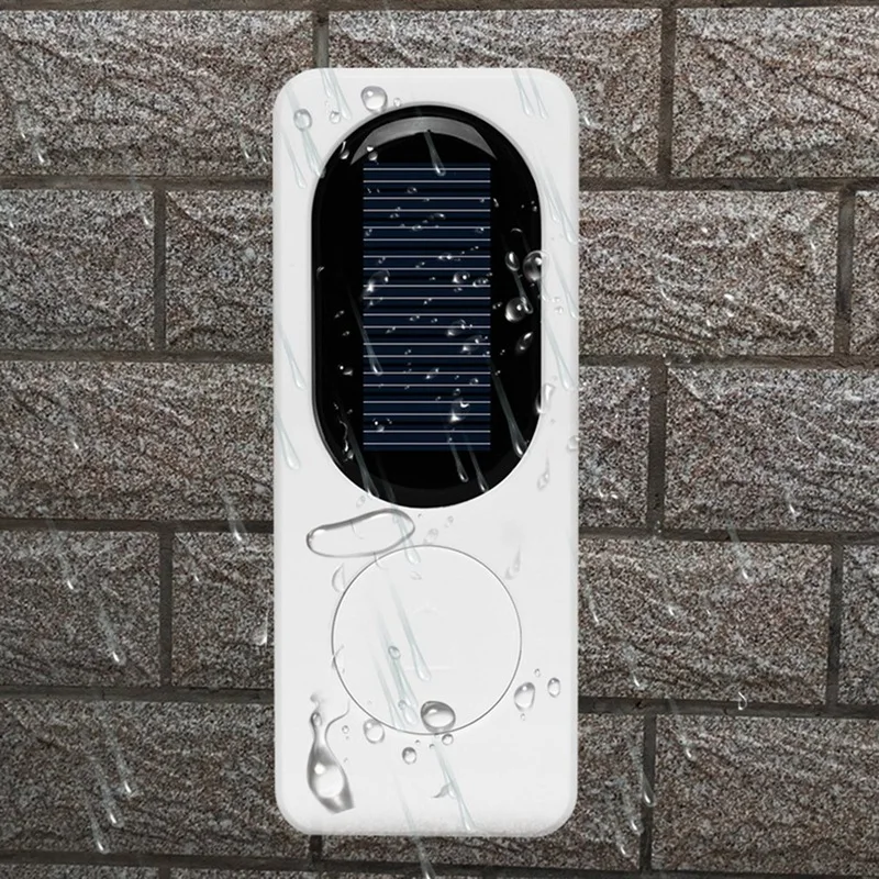 Водонепроницаемый беспроводной дверной звонок на солнечных батареях, система оповещения 300 м, диапазон 52, электрический дверной звонок со