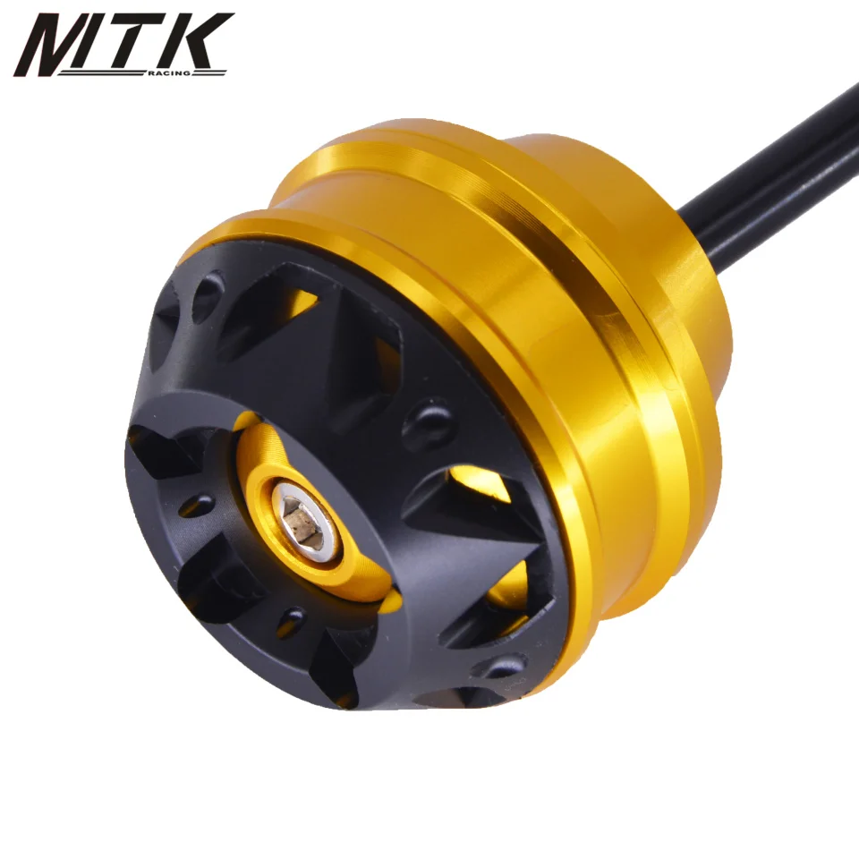 gold front wheel Для Yamaha Tmax 500 2008-2011 tamx 530 2008 2009-2011 ЧПУ изменение Мотоцикл Передние и задние колеса шаром /амортизатор - Цвет: gold front wheel