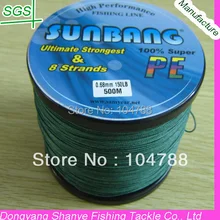 8 нитей 130/150/180LB 500 м мультифиламентная Braide рыболовная леска Spectra оплетка рыболовная леска-SUNBANG