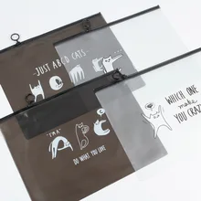 1 шт. 45598 Maihe канцтовары оптом MH1701-727 поза cat ПВХ сумка файл комплект