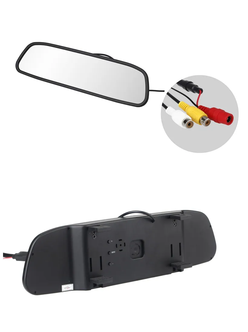 Free shipping 4.3inch TFT LCD Display Screen Car Parking Rear View