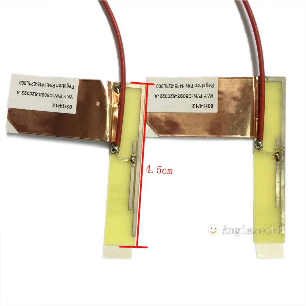 2 шт. VU. FL/IPX ноутбук wifi WWAN EVDO HSDPA GSM 3g антенна WiMAX для карта pci-e 15 см