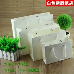 10 шт. несколько размеров горизонтальные экологически чистые многоразовые сумки для Черная бумажная коробка, офис, сумки для покупок