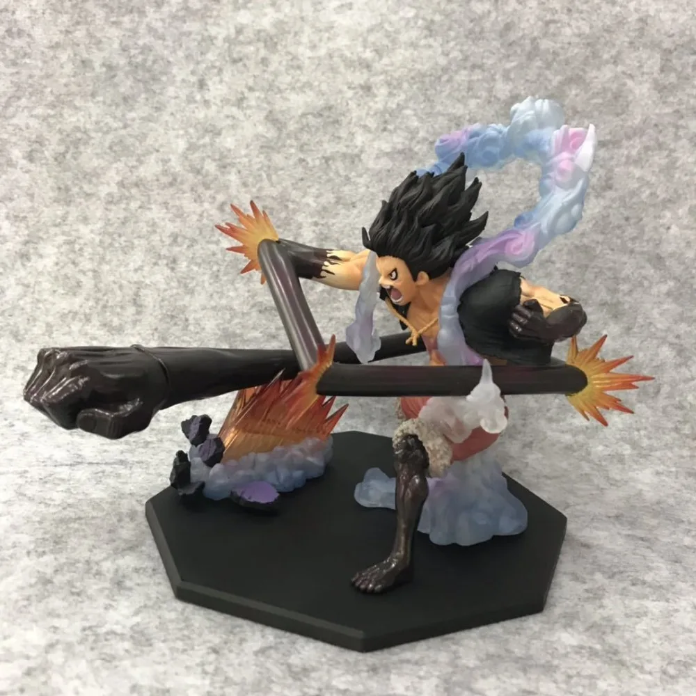 Аниме One Piece EXTRA BATTLE Monkey D Luffy Gear 4 Battle Ver. ПВХ экшн фигурка Коллекционная модель