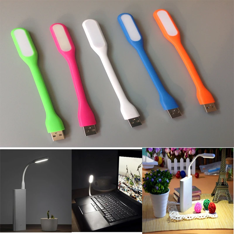 

100% Original foldable 5V USB Led Book Lamp For Reading Lights Mini Chip Adjustable Lighting In White/Blue/Green/Pink/Orange