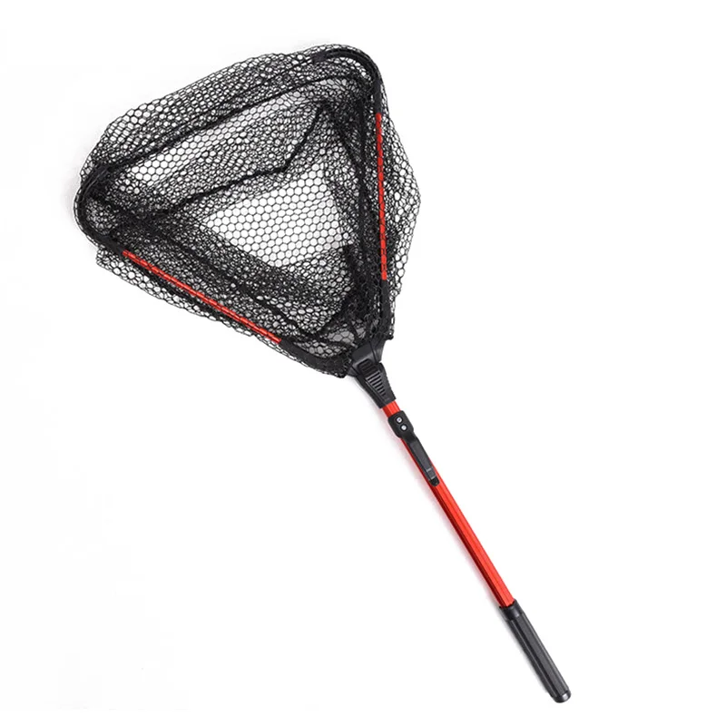 80CM-Folding-Fishing-Net-Triangular-Landing-Fishing-Network-Aluminum-alloy-single-triangle-folding-network-Hand-Fish (2)