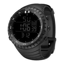 New Fashionmen's Luxury Sport Watch Men  Digital LED Waterproof Outdoor Dress Watches Chrono Countdown Dual Time Wristwatches
