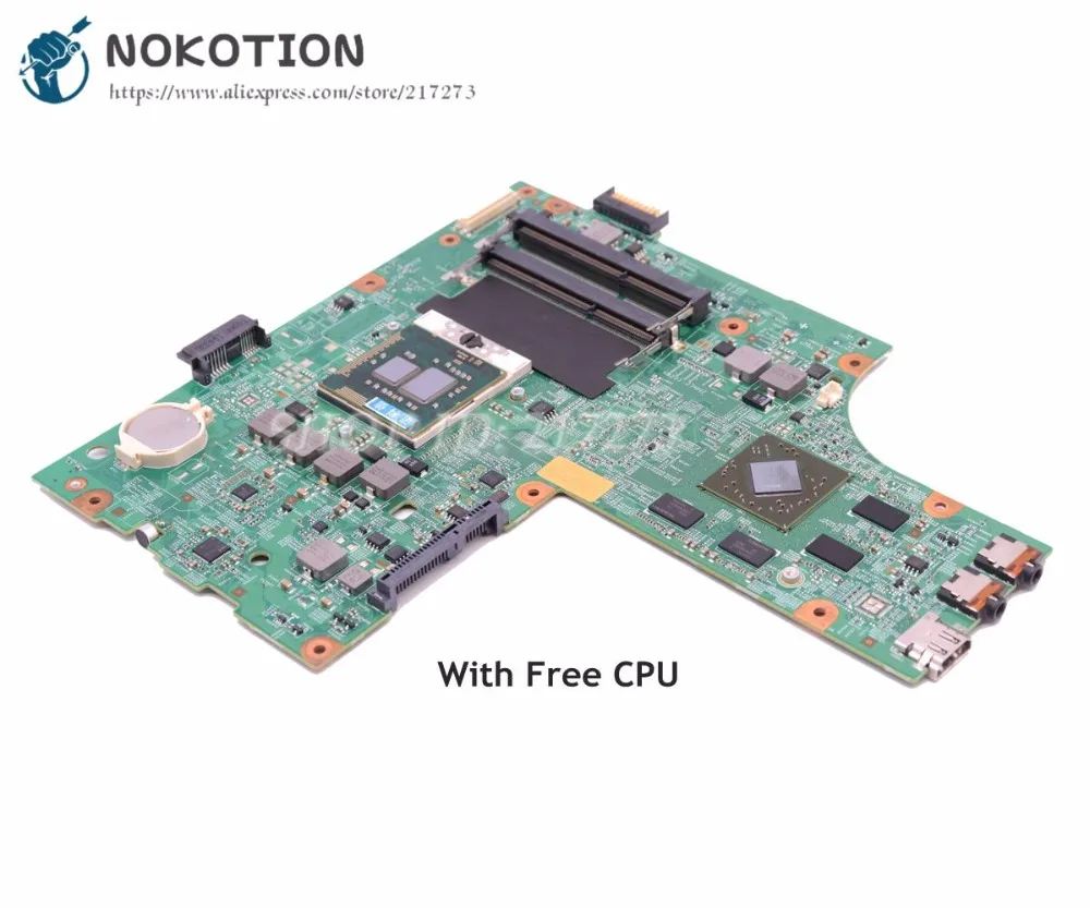 NOKOTION CN-0K2WFF 0K2WFF для Dell Inspiron 15R N5010 материнская плата ноутбука 48.4HH01.011 HM57 DDR3 HD4650 GPU
