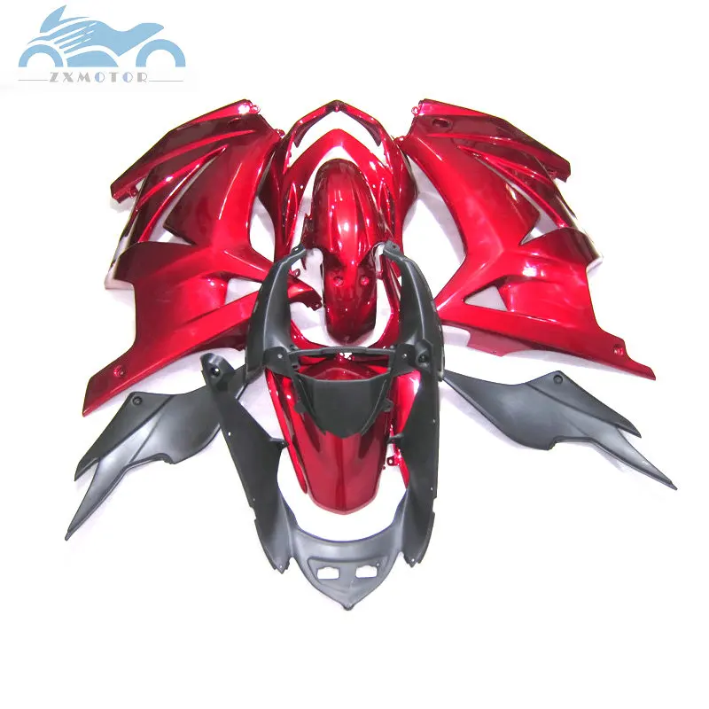 Injection molding for Kawasaki Ninja fairings kit 250r 2008 2009 2011 2014 ZX250 08-14 dark red motorcycle ABS fairing EX250 |