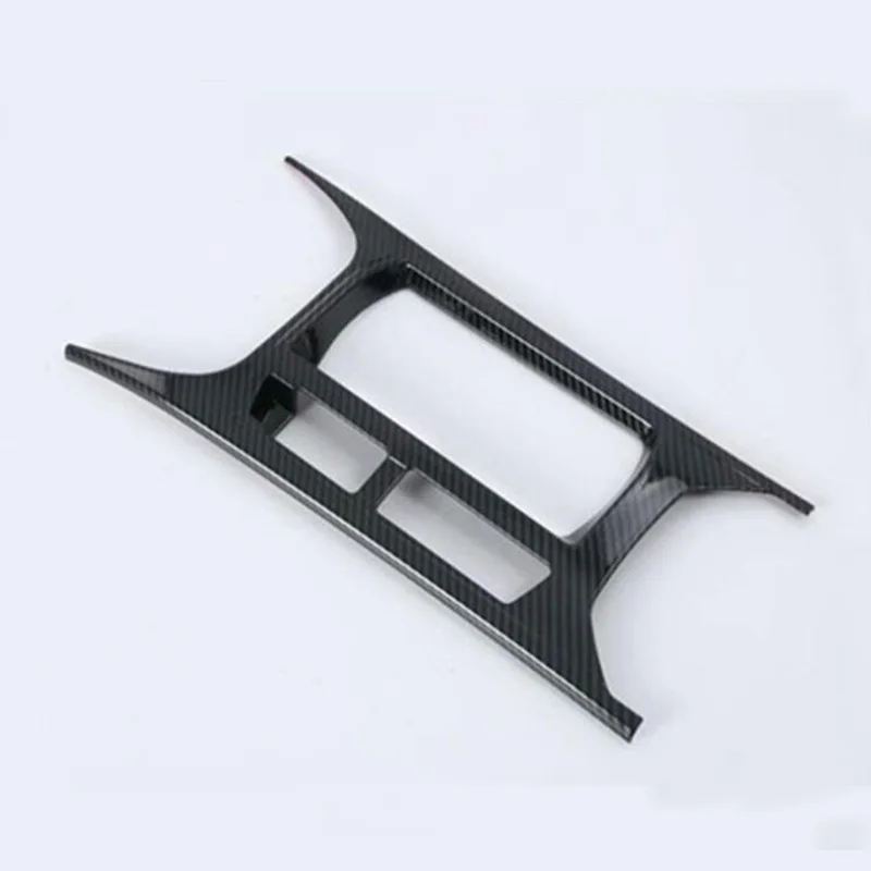 SUNFADA Carbon Fiber/ Chrome Silver ABS Decoration Car-covers For VW VOLKSWAGEN T-ROC 2018 2019 Central Cup Slot Car-styling | Автомобили