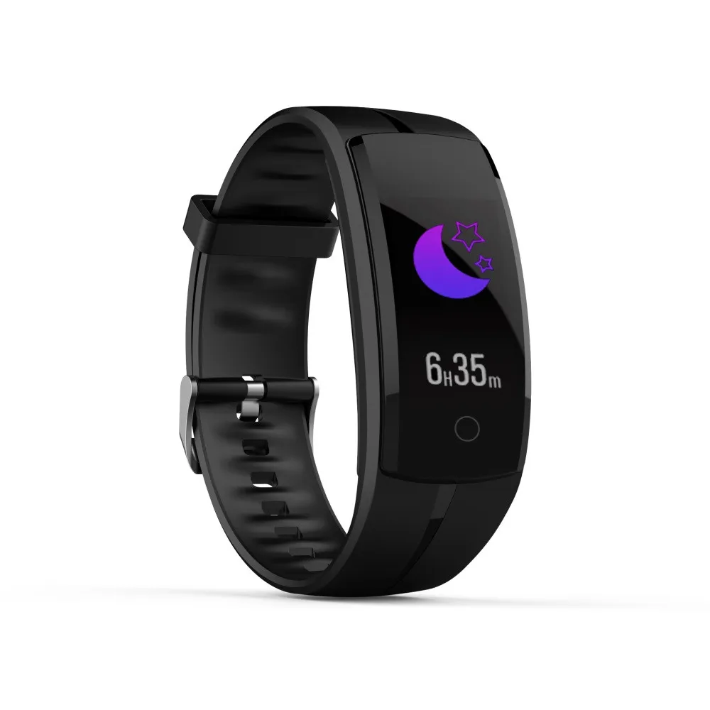 

0.96 inch OLED Bluetooth Waterproof Calorie Blood Pressure Exercise Heart Rate Pedometer Sleep Monitoring Smart Watch 10jul 13
