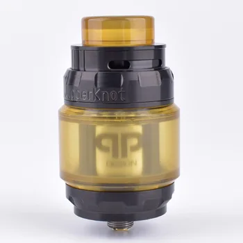 

2018 Juggerknot Style 24mm RTA 4/6ml Rebuildable Tank Atomizer Top airflow to coil design Dual or single coil Black Sliver Color