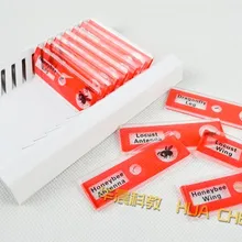 12 шт. детская игрушка Детские развивающие насекомых Пластик подготовлен биологических образцов микроскопа для студентов, чтобы узнать наука