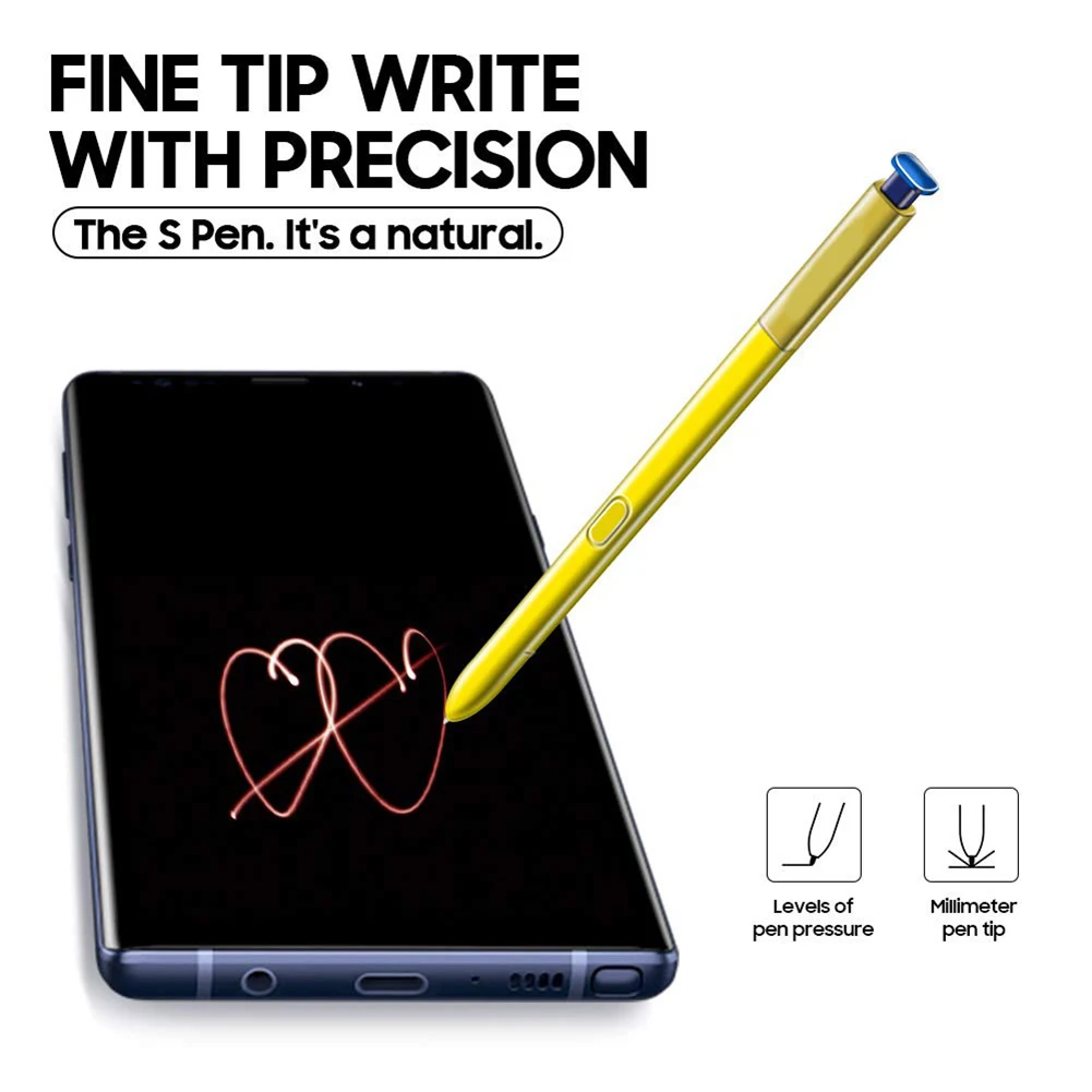 New Arrival Replacement Button Writing Touch Screen Stylus S Pen for Samsung Galaxy Note 9