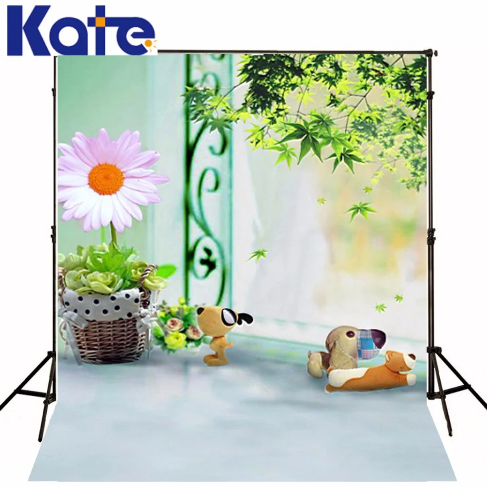 

200Cm*150Cm Kate Backgrounds Photo Studio Dog Plush Toys Cartoon Background Indoor Photography Backdrops Photo Lk 1093