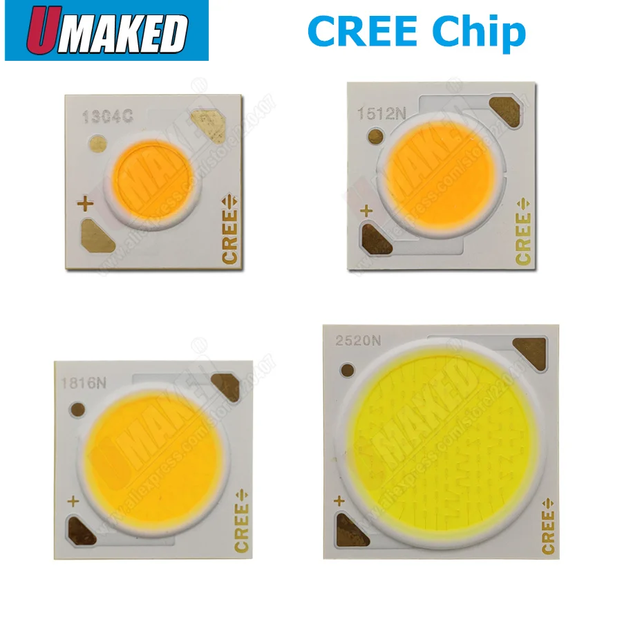 10 шт. оригинальный Cree CXA Вт CXA1304 15 CXA1507 24 CXA1512 65 CXA2530 Холодный/теплый белый 5000K 3000K COB Led