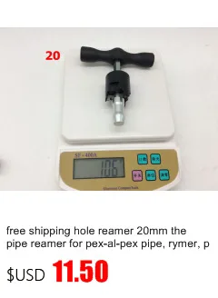 Отверстие reamer 20 мм Труба reamer для pex-al-pex трубы, rymer, зачистки труб