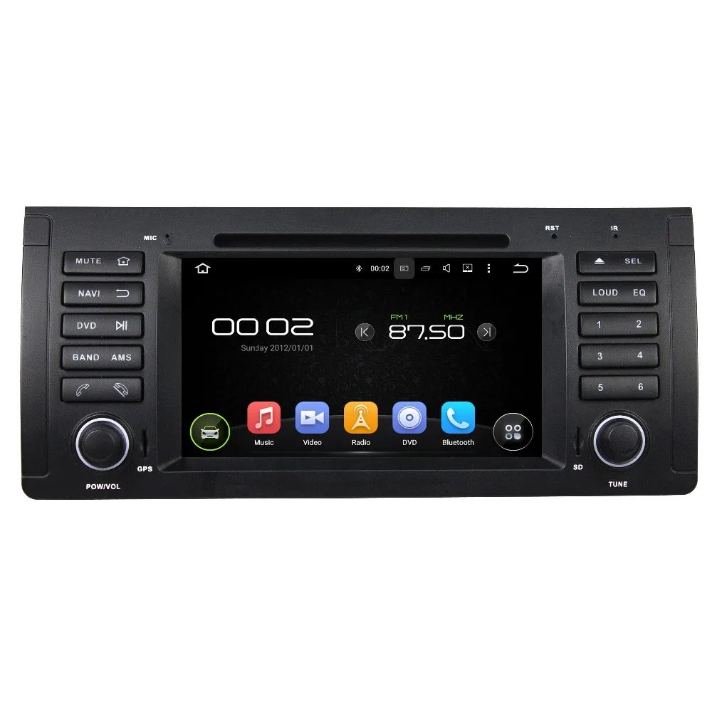 Sale KLYDE 7" 1 Din 8 Core Android 8.0 For BMW E53 X5 1999-2005 Car Radio 2+16GB 4+32GB 4+64GB Car Multimedia Player Audio Stereo 1