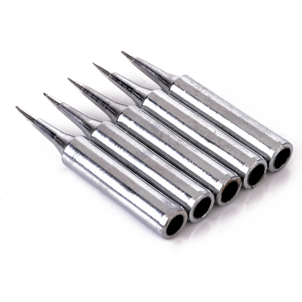 

5pcs 900m-T-I Lead Free Solder Iron Tips Replacement Tool Kit Set Myaitr For 936 937 Soldering Station