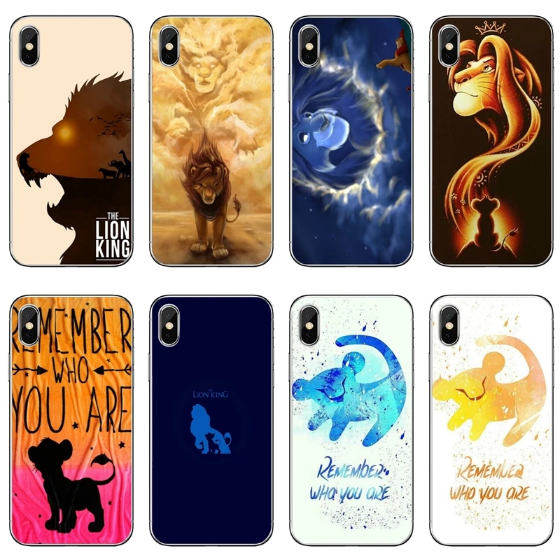 

remember who you are lion king simba For Nokia 2.1 3 3.1 5 5.1 6 7 plus 8 9 LG G5 G6 G7 Q6 Q7 Q8 V30 2017 2018 Soft phone case