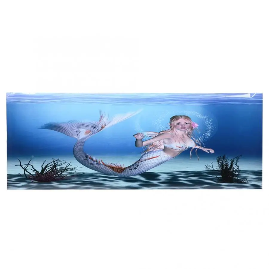 

Aquarium Background Poster Decoration PVC Sticker Landscape Image Fish Tank Backgrounds Painting