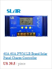 10A 20A 30A 12 В/24 В ЖК-дисплей солнечный заряд r свинцово-кислотная батарея литий-ионный ШИМ Солнечный контроллер заряда USB 5 В