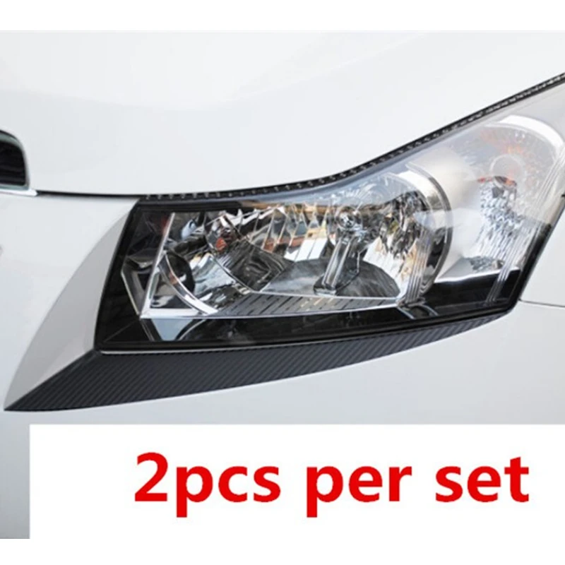 Автомобильные аксессуары стикер для бровей из углеродного волокна Chevrolet Cruze Sedan
