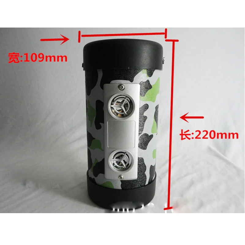 4-inch treble silver double treble subwoofer accessories treble panel2