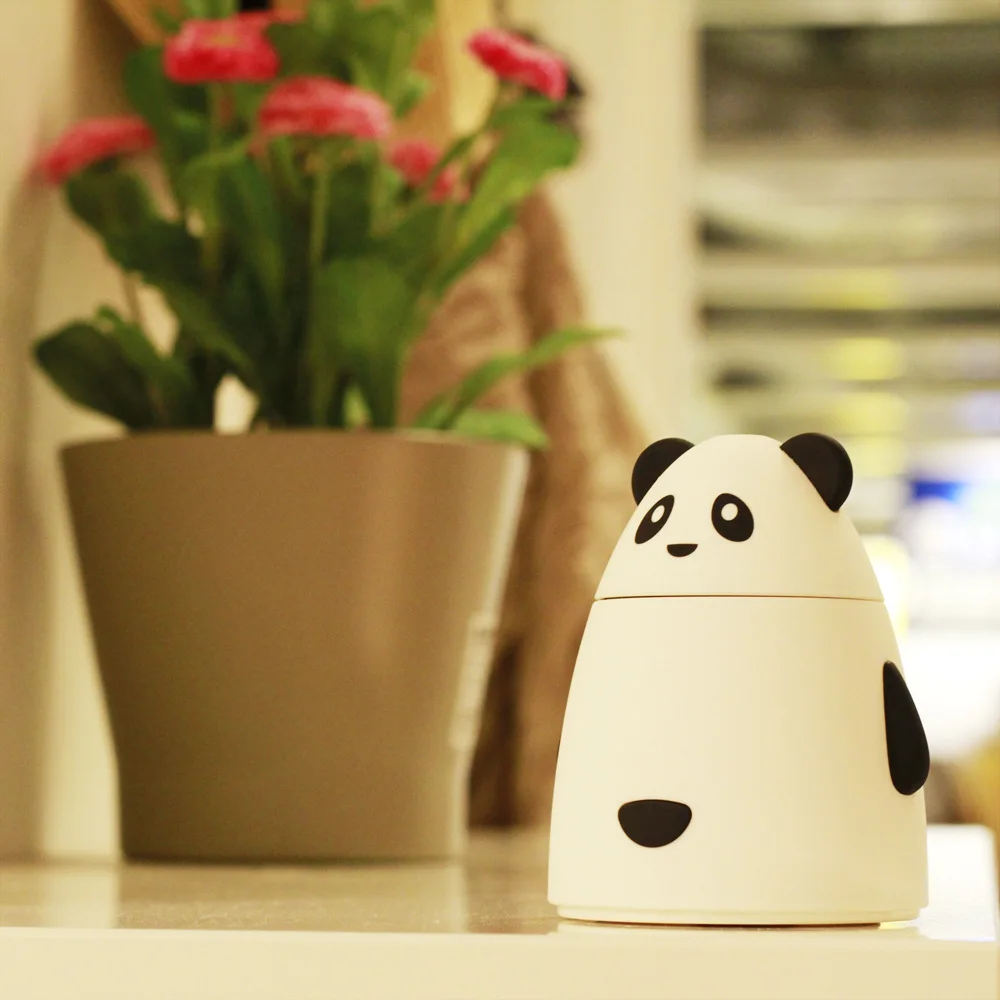 

Mini Cartoon Bear Ultrasonic Air Humidifier USB Essential Aroma Oil Diffuser For Office Car Room 3 Colors