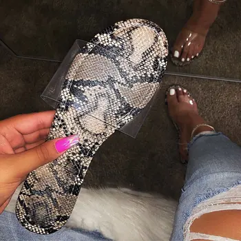 

Summer Women Flat Slippers Transparent Soft Jelly Shoes Female Candy Color Casual Flip Flops Outdoor Beach Ladies Slides