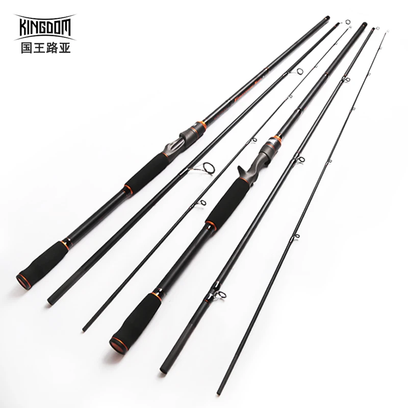 

Kingdom Fishing Rod Lure Storm Three Sections 2.7m 3.0m M MH Power Good Quality Straight