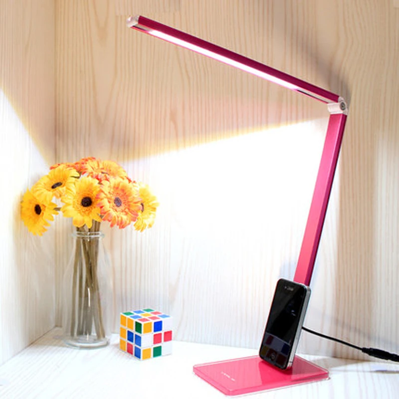 

LED 6W eye protection desk lamp student desk bedroom dormitory folding office bedside learning to read LED desk lamp