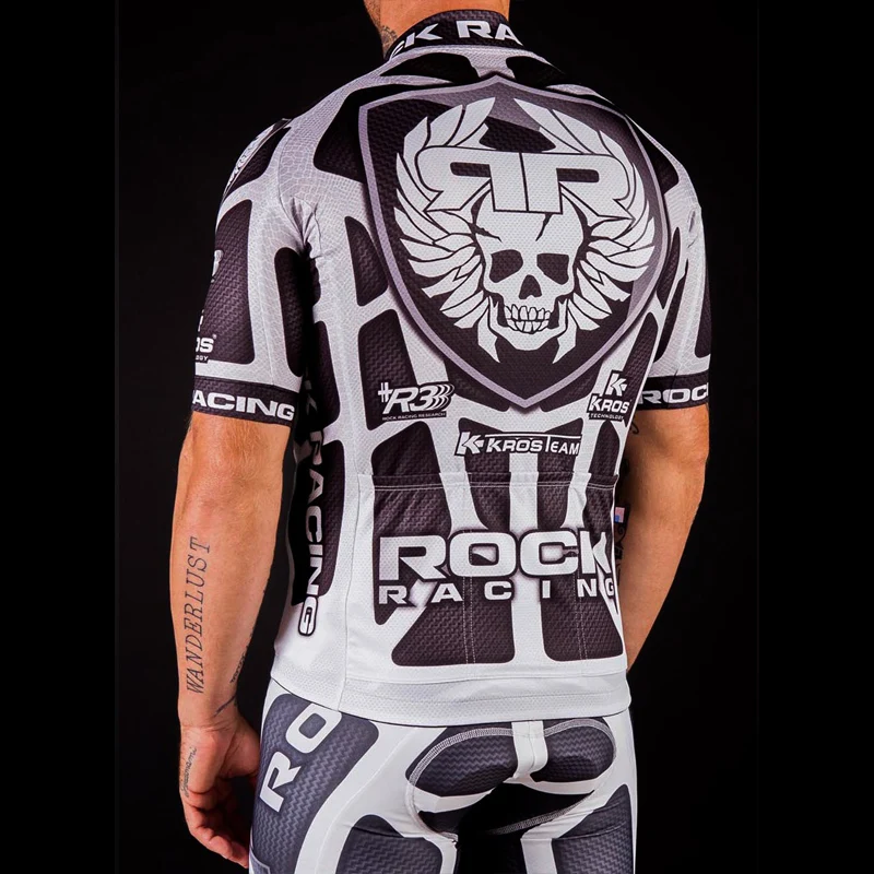 Высокое качество Pro Team Rock Racing Bike велосипедная одежда мужская летняя Ropa Ciclismo дышащая с коротким рукавом велосипедные майки наборы