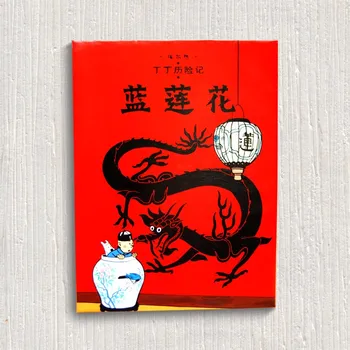 

Free shipping pop art carton oil painting on canvas for babyroom, hand painted TIN TIN poster for Wall Art decoration T-014