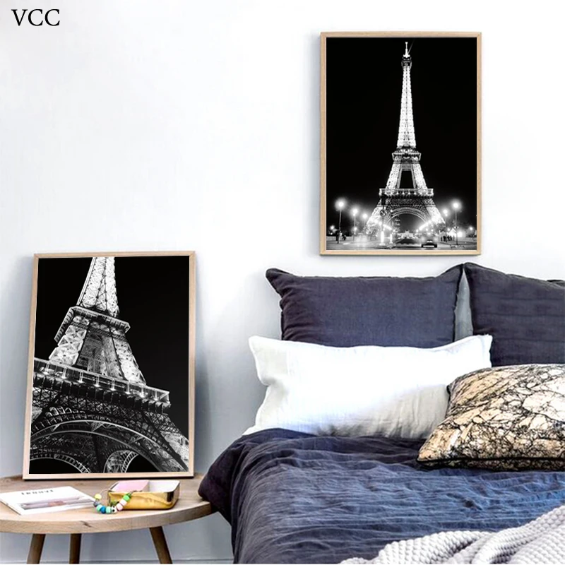VCC Эйфелева башня картины с видами Парижа Wall Art холст настенные для Гостиная