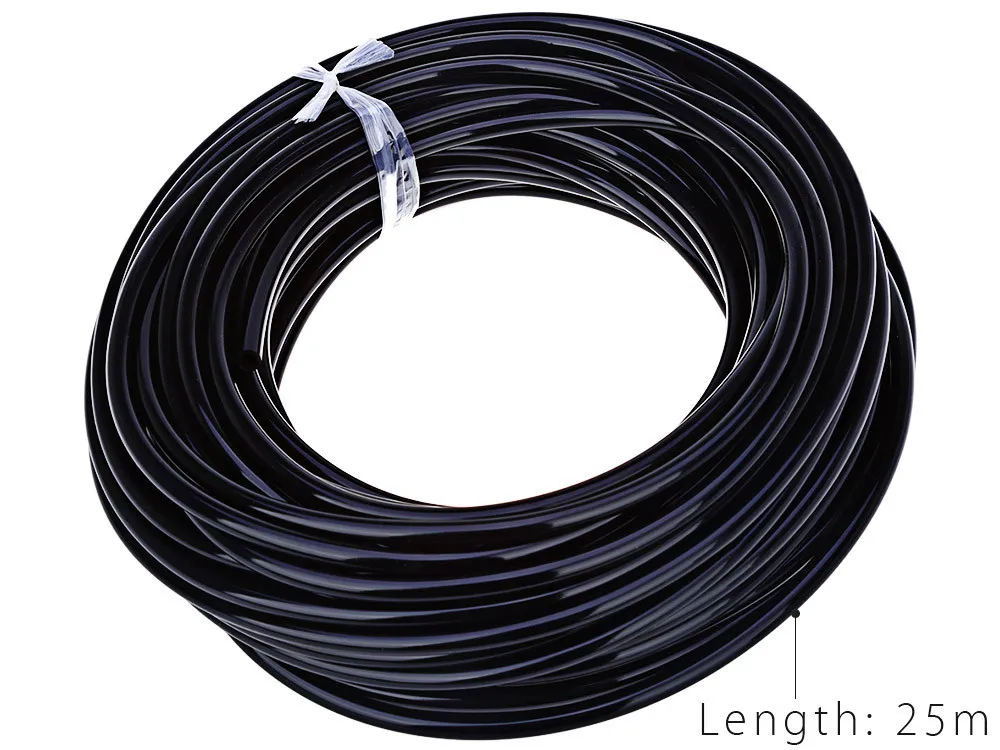 25M DIY Automatic Micro Drip Irrigation System Plant Watering Garden Hose Kits With Adjustable Dripper Smart Controller Suits15