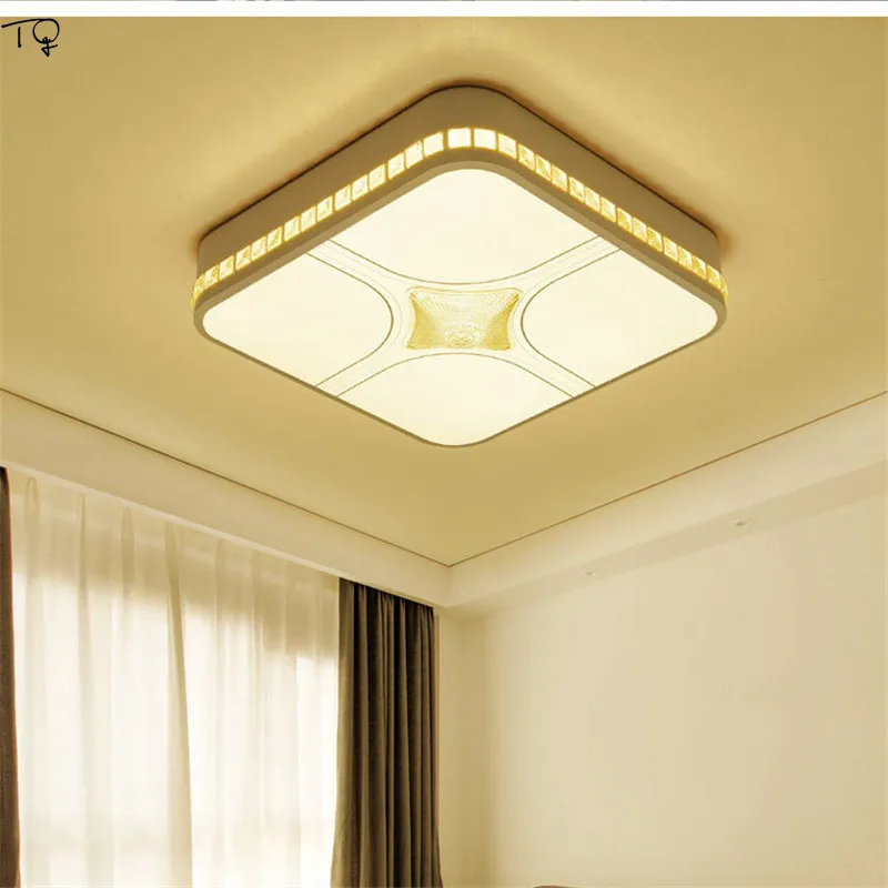 

Round Ceiling Lamp LED Acrylic Remote Control Simple Personality Living Room Modern Bedroom Study Dining Hall Decoration Home