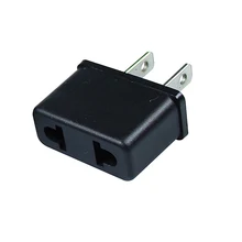 5 шт./лот универсальные с EU на US дорожный преобразователь переменного тока Мощность сетевой переходник для светодиодная линейная гирлянда