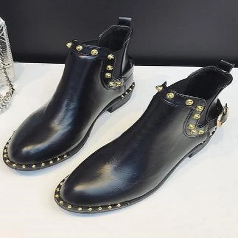 

British wind Chelsea booties autumn and winter 2019 new boots children Korean version of the wild single boots