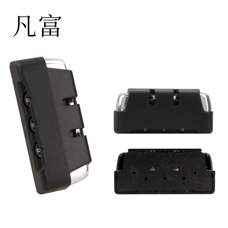 

Travel suitcase Code Lock makeup trolley combination accessories Approved Combinations secure theft Luggage accessories lock