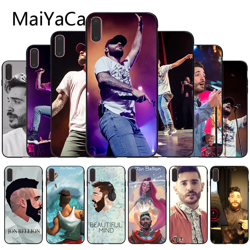 MaiYaCa Jon Bellion Pattern Phone Accessories Cell Phone Case For iphone 8 8plus and 7 7plus 6s 6s Plus 6 6plus 5s Cellphones