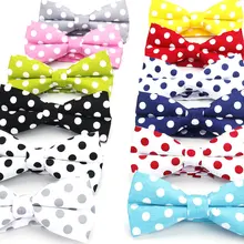 2019 nova marca de moda masculina 100% algodão clássico bolinhas bowtie para o homem casamento negócios colorido laços corabatas borboleta
