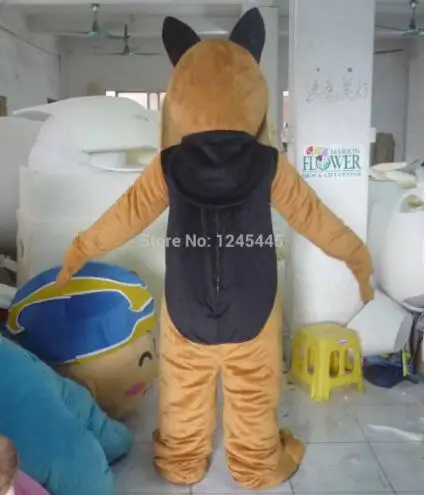 adult mascot costume wolf2
