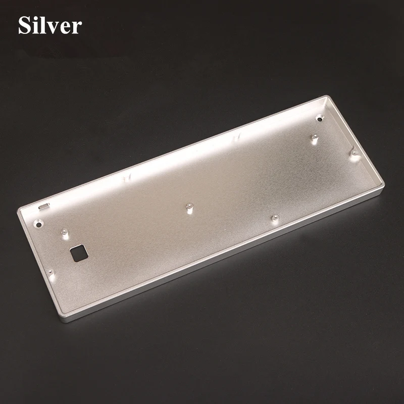  GH60 compact mechanical keyboard anodized alluminum case DIY poker2 golden case gaming keyboard FAC