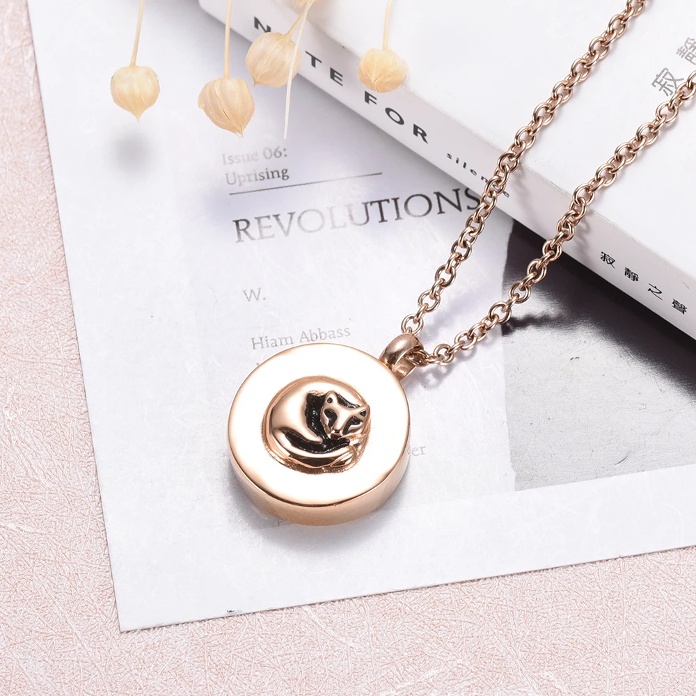 Подвеска из нержавеющей стали для домашних животных|cremation urn necklace|stainless steelcremation urns