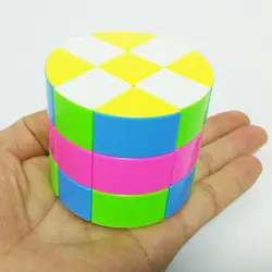Z cube Облако серии 3X3X3 цилиндра разноцветный волшебный куб головоломка с быстрым кубом игрушка для детей, обучающихся образовательных