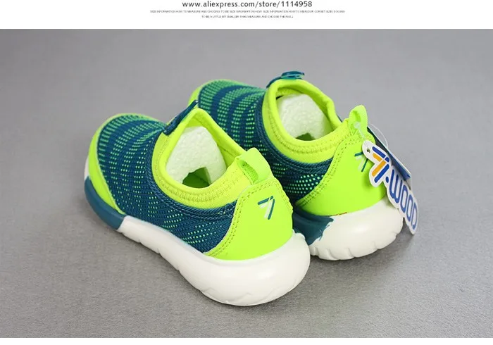 Breathable Children Shoes 2016 Summer New  Solid Air Mesh Strech Fabric Kids Shoes Relaxed Children's Shoes Boys Girls Sneakers 436 (6)