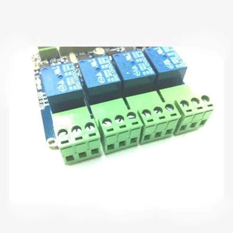 4 релейный модуль Modbus RTU оптрон с входами изоляция RS485 микроконтроллер связи|4