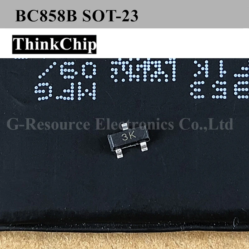 100 шт./лот BC858B труба из углеродистого волокна 3K BC858 СОТ-23 SMD транзистор